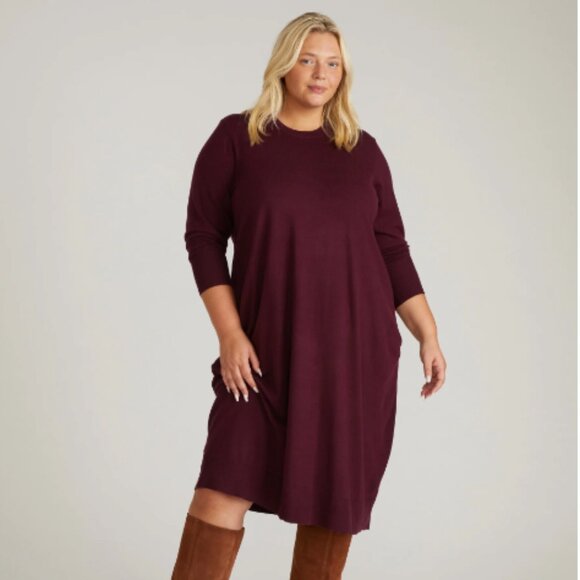 Universal Standard Savvy Fine Knit Everyday Sweater Dress - Picture 1 of 10
